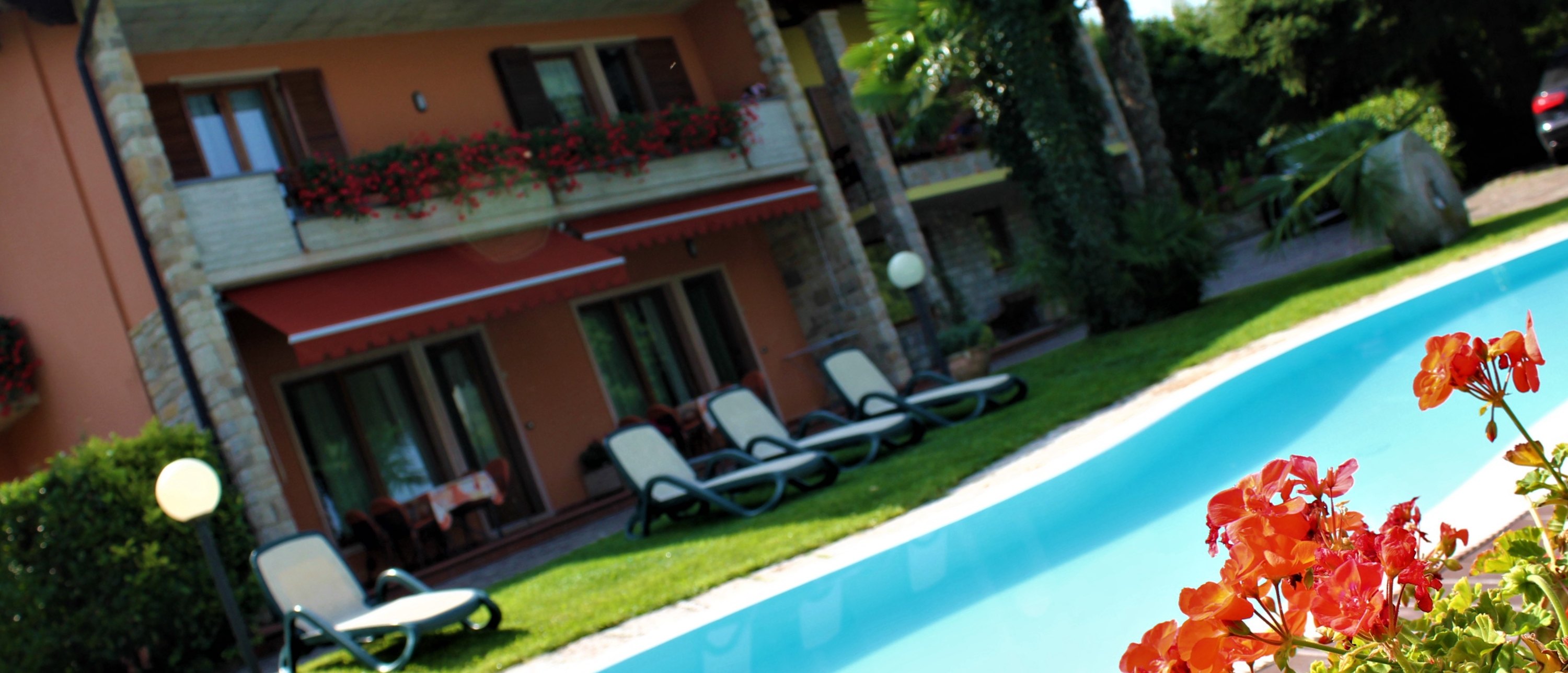 Foto der Villa Panoramica mit Schwimmbad in Malcesine